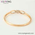 52113 xuping Fashion Environmental Copper gold alloy women bangles